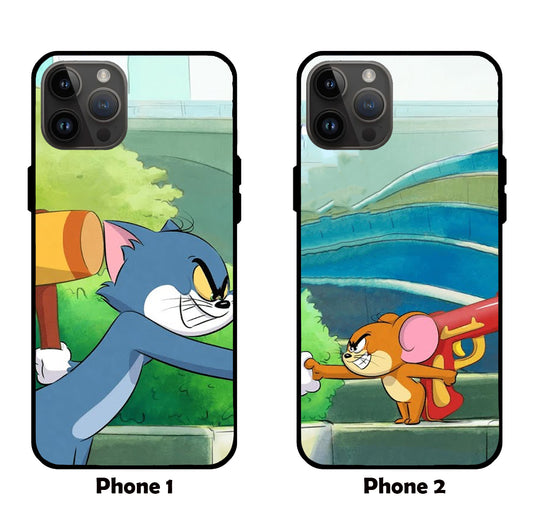 Timeless Tale: Tom and Jerry Glass Cover for Mobiles