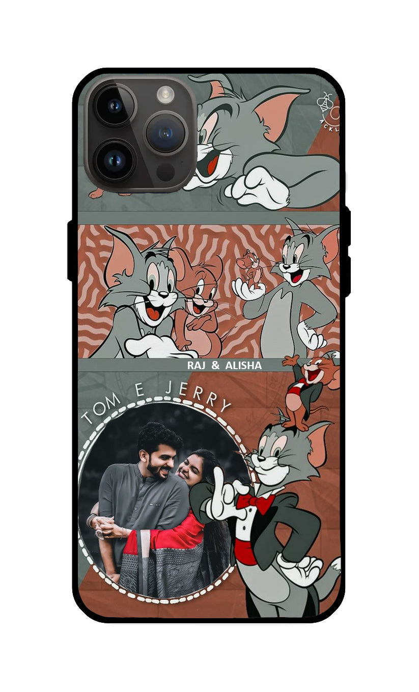 TOM AND JERRY Glass Back Cover