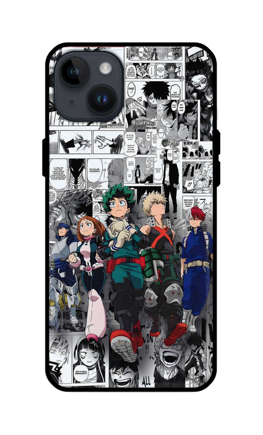 My Hero Academia Mangaseries Glass Back Cover