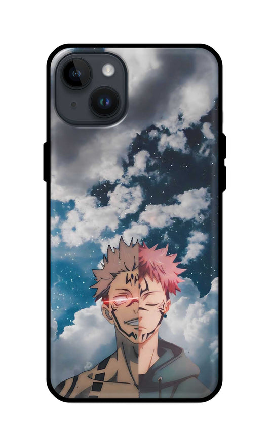 Yuji Itadori from Jujutsu Kaisen Glass Back Cover