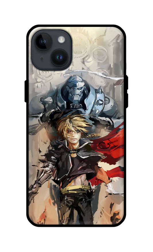 Elric Brothers - Fullmetal Alchemist Glass Back Cover