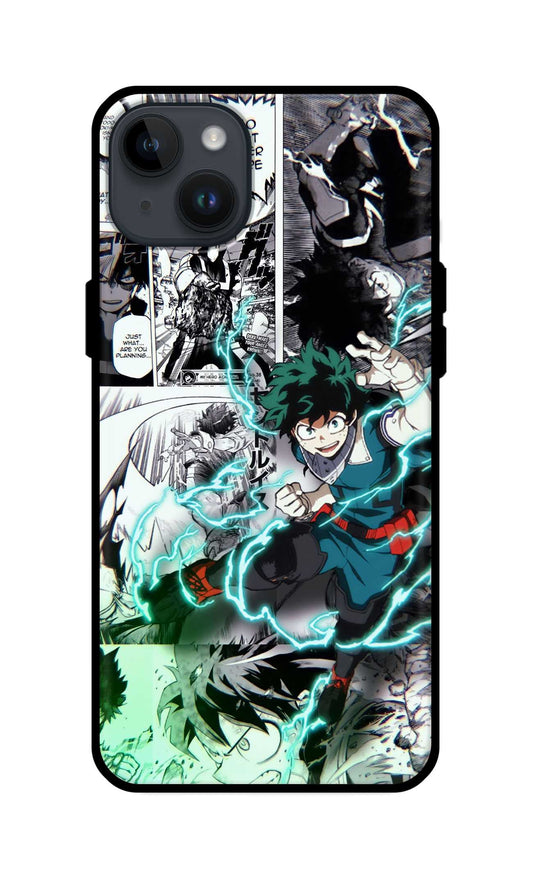 My Hero Academia Manga series Glass Back Cover