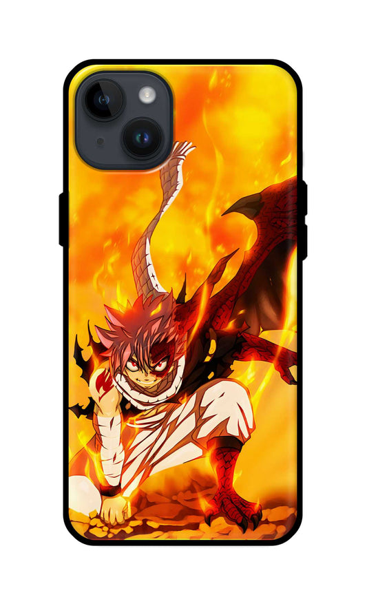 Natsu Dragneel Glass Back Cover