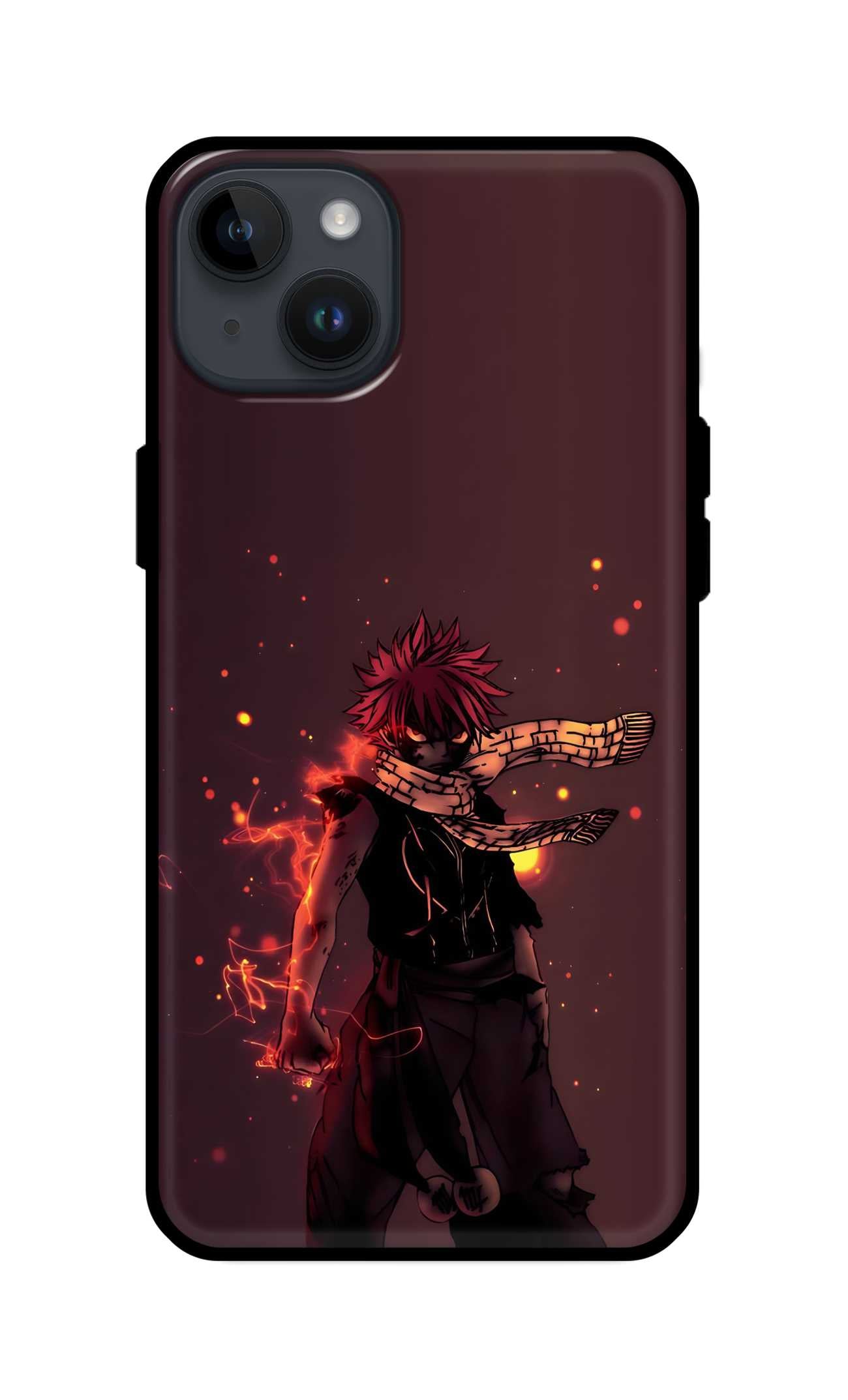 Natsu Dragneel Glass Back Cover